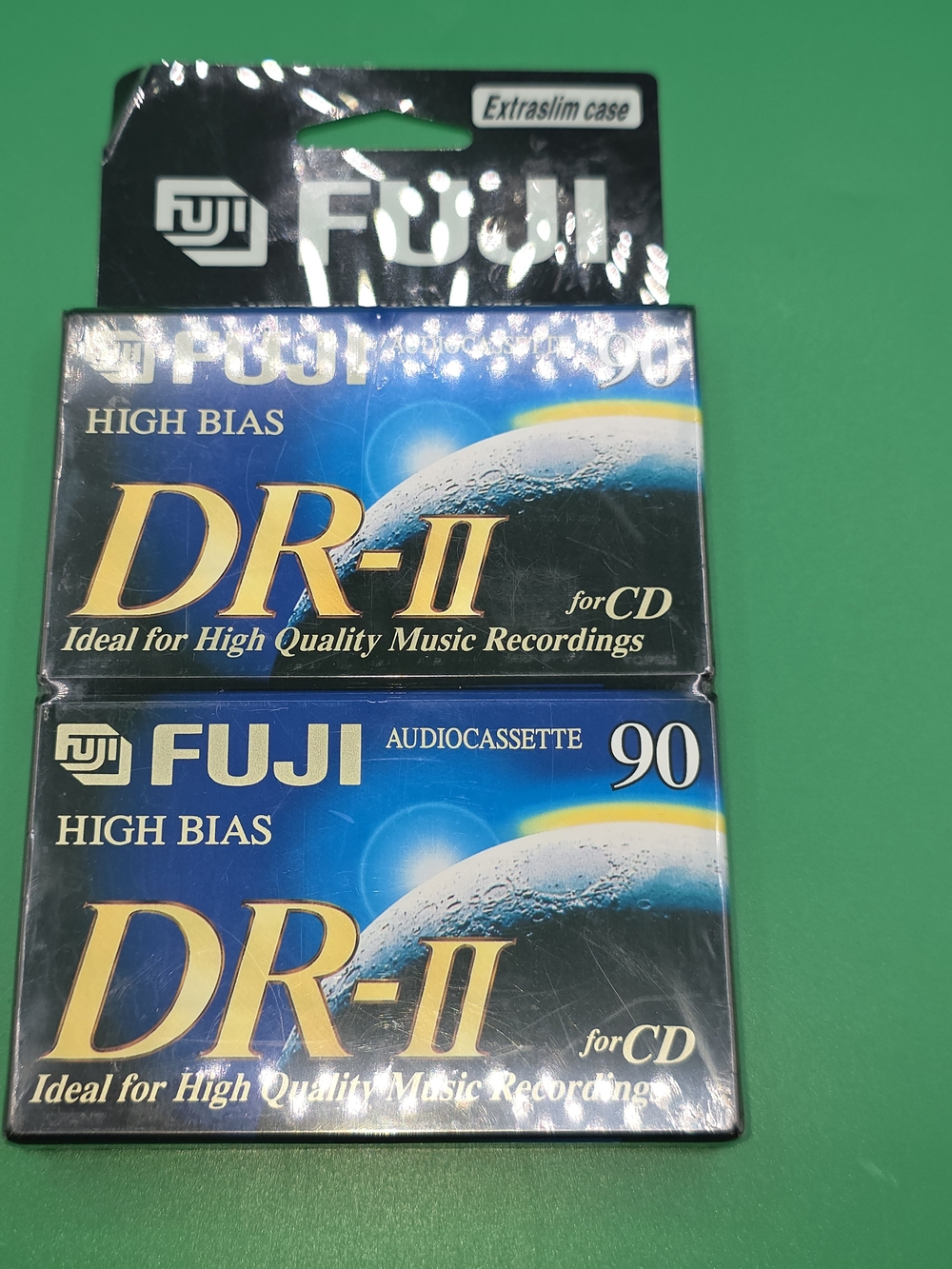 NEW Sealed FUJI High Bias Audio Cassette DR-II 90 Minute